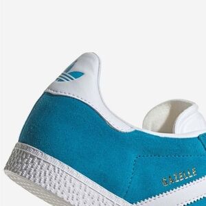 Adidas Gazelle Kids Shoes - Blue and White